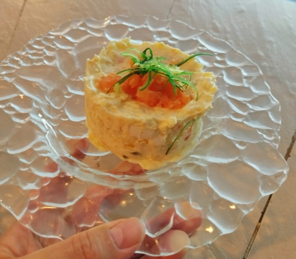 Ensaladilla rusa con salmón